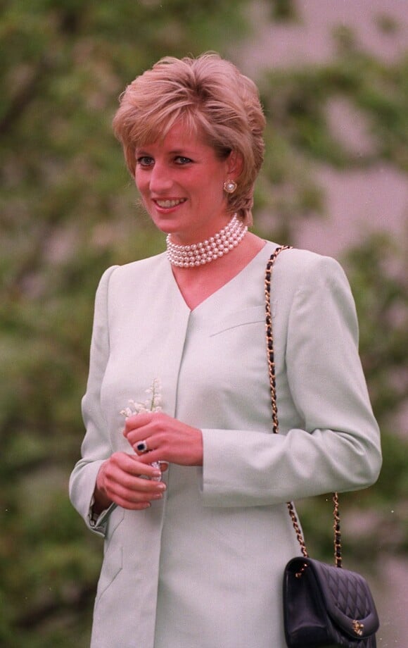 Lady Diana le 4 avril 1996 à Chicago.