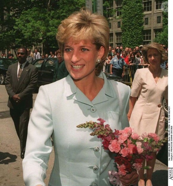 Lady Diana à Chicago, le 6 mai 1996.