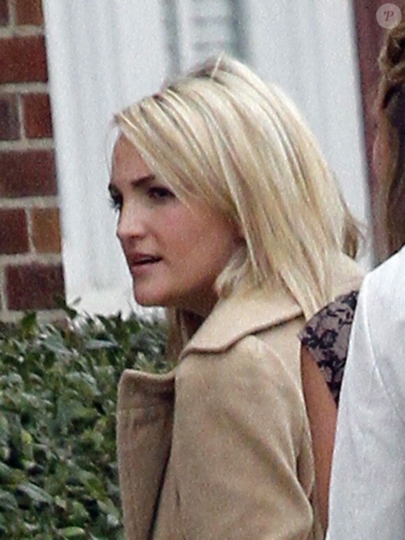 Jamie Lynn Spears, la soeur de Britney Spears lors de la messe de Pâques à Kentwood, en Louisiane le 31 mars 2013.