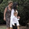 Britney Spears, son fils, sa mère, ont assisté en famille à la messe de Pâques à Kentwood, en Louisiane, le 31 mars 2013.