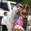 Britney Spears,en compagnie de sa famille lors de la messe de Pâques à Kentwood, en Louisiane, le 31 mars 2013.