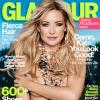 Kate Hudson nue en couverture du magazine Glamour US pour le mois d'avril 2013.