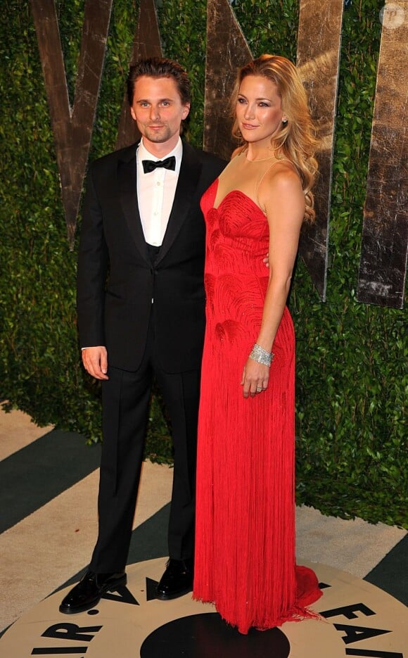 Matthew Bellamy et Kate Hudson le 26 février 2012 à Los Angeles.