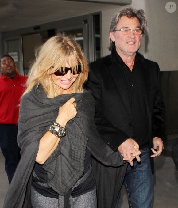 Goldie Hawn et Kurt Russell à Los Angeles, le 1er février 2013.