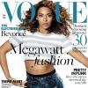 Beyoncé fait la couverture du magazine Vogue, dans l'issue datée du mois de mai 2013.