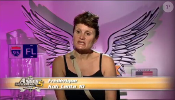 Frédérique dans Les Anges de la télé-réalité 5 sur NRJ 12 le mercredi 3 avril 2013