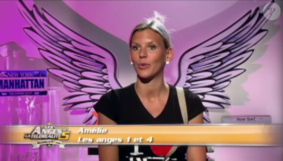 Amélie dans Les Anges de la télé-réalité 5 sur NRJ 12 le mercredi 3 avril 2013
