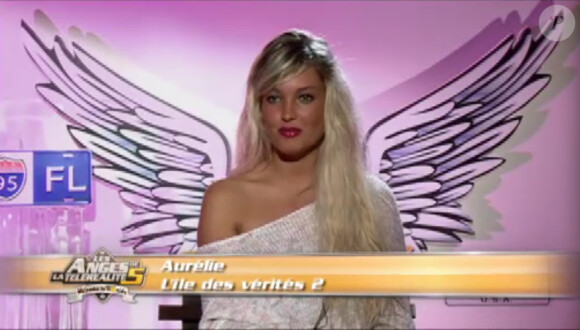 Aurélie dans Les Anges de la télé-réalité 5 sur NRJ 12 le mercredi 3 avril 2013