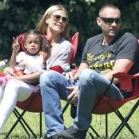 Heidi Klum : Amoureuse et en famille, ses enfants s'éclatent au foot