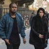 Kim Kardashian et Kanye West à Paris, le 4 mars 2013.