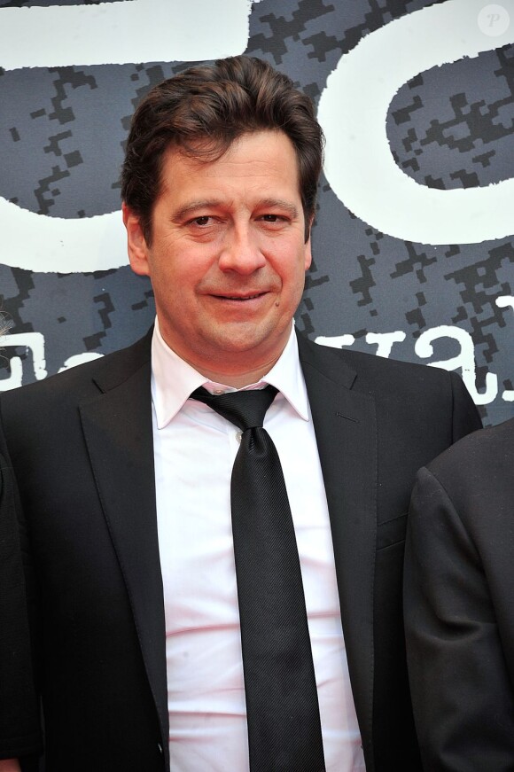 Laurent Gerra lors de la cérémonie de clôture du 5e Festival International du Film Policier à Beaune le 7 avril 2013.