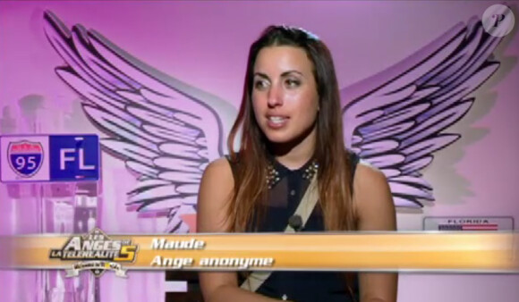 Maude dans Les Anges de la télé-réalité 5 le mercredi 10 avril 2013