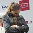 Laure Manaudou lors de la Cérémonie de remise des Trophées de la Casaq Ligue à l’hippodrome de Paris-Vincennes le 2 mars 2013