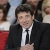 Patrick Bruel - Enregistrement de l'émission "Vivement Dimanche" consacrée à Jean-Paul Belmondo à Paris le 10 avril 2013, diffusion le 14 avril.
