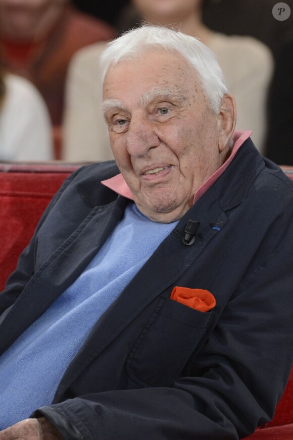 Charles Gérard - Enregistrement de l'émission "Vivement Dimanche" consacrée à Jean-Paul Belmondo à Paris le 10 avril 2013, diffusion le 14 avril.