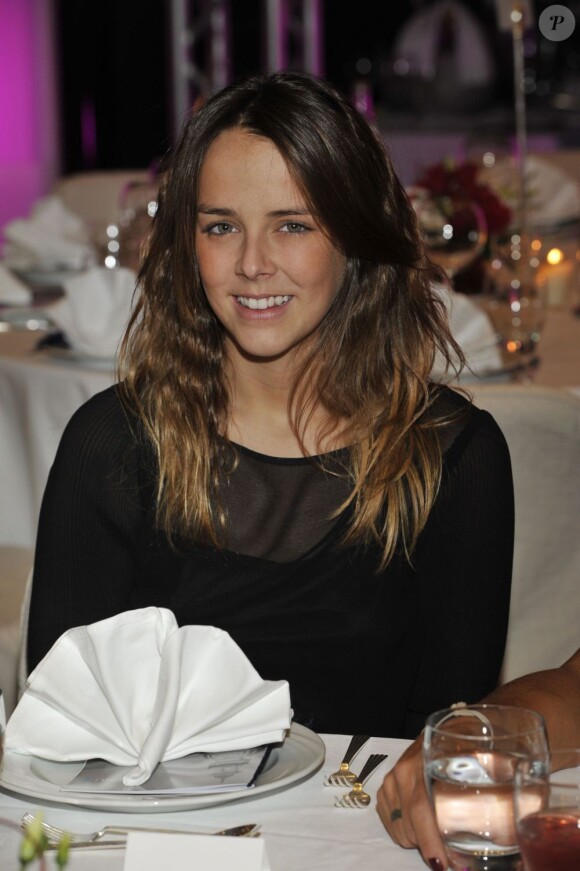 Pauline Ducruet lors d'un gala en faveur de Fight Aids Monaco le 1er décembre 2012