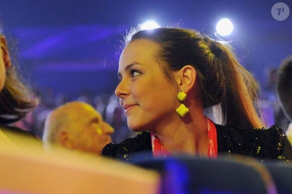 Pauline Ducruet lors de la soirée de clôture de son festival de cirque New Generation, le 3 février 2013 à Monaco