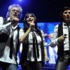 Patrick Hernandez, Lio et Jean-Luc Lahaye lors du concert Stars 80 à Bercy, le vendredi 12 avril 2013.
