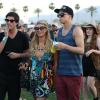 Paris Hilton et son petit ami River Viiperi arrivent à Indio pour le Festival de Coachella, le 12 avril 2013