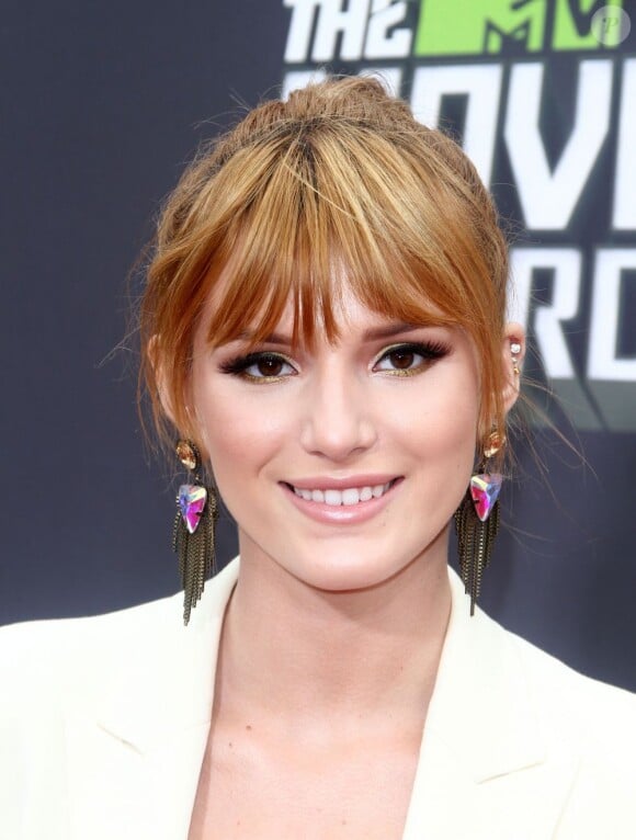 Bella Thorne aux MTV Movie Awards à Los Angeles, le 14 avril 2013.