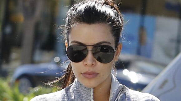 Kim Kardashian : Sportive motivée et jalouse de sa petite soeur Kendall