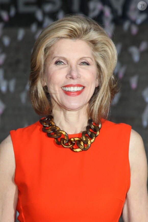 Christine Baranski lors de la soirée Vanity Fair pour l'ouverture du TriBeCa Film Festival à New York, le 16 avril 2013.