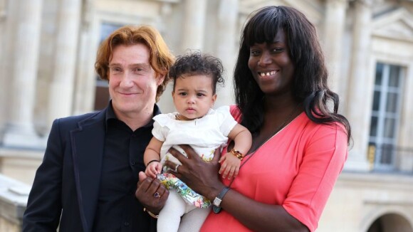 Thierry Frémont: Heureux médaillé avec sa jolie compagne Gina et leur fille Inès