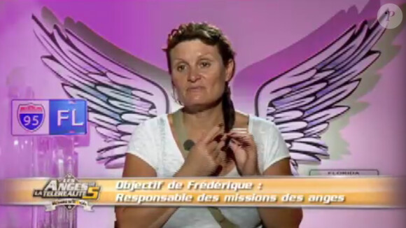 Frédérique dans Les Anges de la télé-réalité 5 sur NRJ 12 le jeudi 18 avril 2013