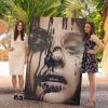 Julianne Moore et Chloë Grace Moretz assure le photocall de Carrie à Cancun, Mexique, le 18 avril 2013.