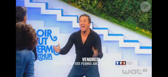 Dany Brillant dans la bande-annonce de Vendredi tout est permis le vendredi 19 avril 2013 sur TF1