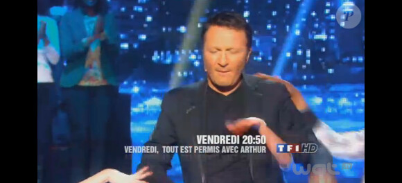 Arthur dans la bande-annonce de Vendredi tout est permis le vendredi 19 avril 2013 sur TF1
