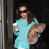 La comédienne et productrice Eva Longoria de retour à Los Angeles le 19 avril 2013