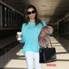Eva Longoria de retour à Los Angeles le 19 avril 2013