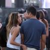 Jessica Alba et son mari Cash Warren, plus amoureux et tendres que jamais, au festival de musique de Coachella en compagnie de leurs amis, à Indio les 19 et 20 avril 2013