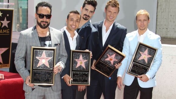 Backstreet Boys : Le boys band fête son retour avec une étoile à Hollywood