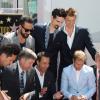 Les Backstreet Boys reçoivent leur étoile sur le Walk Of Fame à Hollywood, le 22 avril 2013