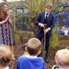La duchesse de Cambridge à l'école primaire The Willows à Manchester le 23 avril 2013.