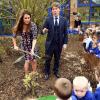 Kate Middleton à l'école primaire The Willows à Manchester le 23 avril 2013