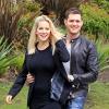 Michael Bublé et son épouse Luisana Lopilato en sortie en amoureux, à Vancouver, le 19 avril 2013.