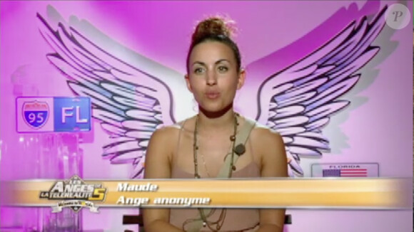 Maude dans les Anges de la télé-réalité 5, lundi 29 avril 2013 sur NRJ12