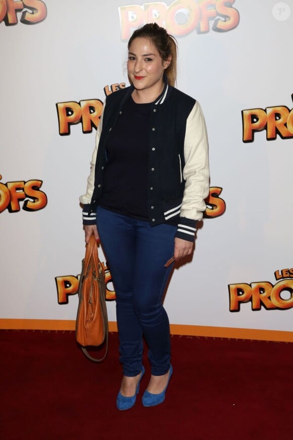 Marilou Berry lors de l'avant-première du film Les Profs le 9 avril 2013