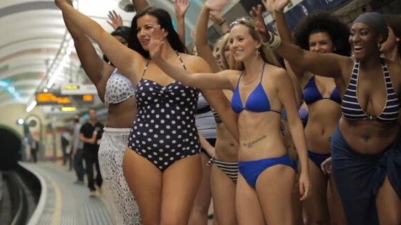 En bikini dans le métro : A l'approche de l'été, les Londoniennes s'assument