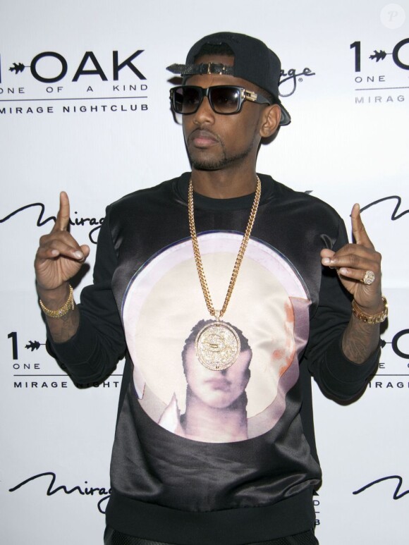 Le rappeur Fabolous assiste à l'anniversaire de Chris Brown au 1 OAK. Las Vegas, le 4 mai 2013.