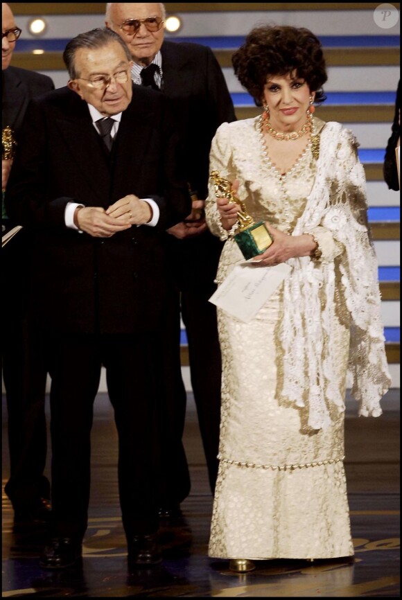 Giulio Andreotti lors des David Di Dinatello Awards à Rome en 2006.