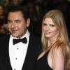 David Walliams et sa femme Lara Stone en octobre 2012