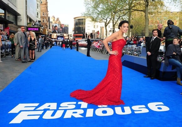 Michelle Rodriguez à l'avant-première mondiale de Fast & Furious 6 à l'Empire Leicester Square, Londres, le 7 mai 2013.