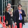 Les deux acteurs Charlie Sheen et Denise Richards se rendent au tribunal de Los Angeles. Il était question de savoir qui aurait la garde des jumeaux Bob et Max, fils de l'acteur et de Brooke Mueller, internée pour être retombée dans la drogue. Photo prise le 7 mai 2013.