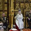 Camilla Parker Bowles prenait part pour la première fois à l'ouverture du Parlement par la reine Elizabeth II, le 8 mai 2013 à Westminster, accompagnant le prince Charles, présent à ce rituel pour la première fois en 17 ans.