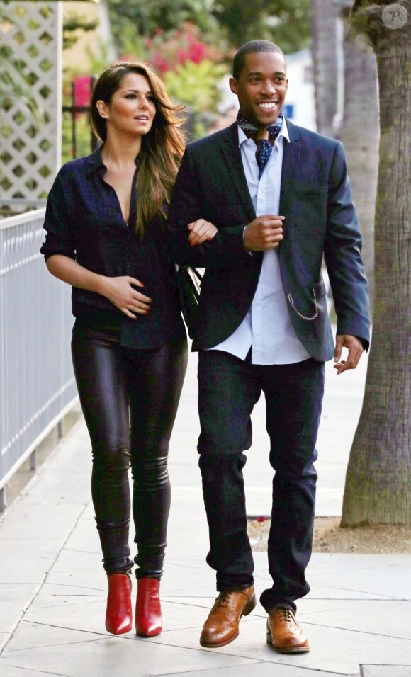 Cheryl Cole et Tre Holloway à Los Angeles le 8 mai 2013.