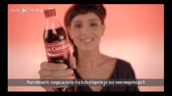 Top Chef 2013 : Naoëlle comédienne mal à l'aise pour la publicité Coca-Cola